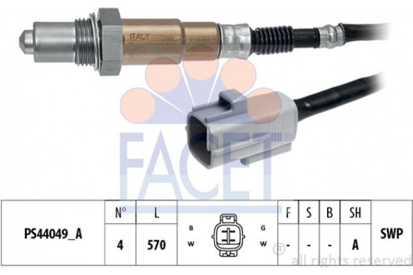 Facet Αισθητήρας Λάμδα - 10.8355