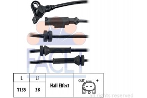 Facet Αισθητήρας, Στροφές Τροχού - 21.0199