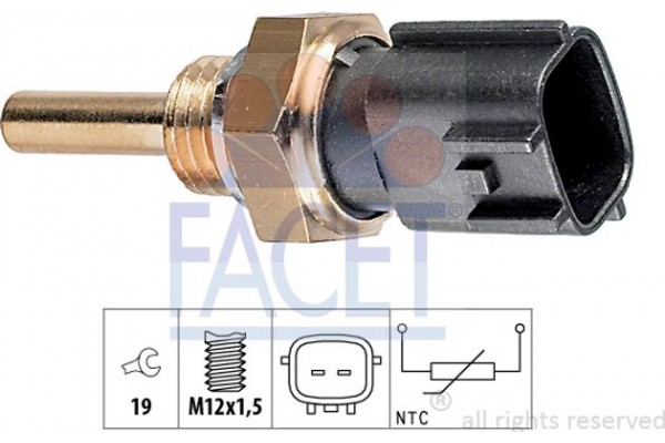 Facet Αισθητήρας, θερμοκρ. Καυσίμου - 7.3225