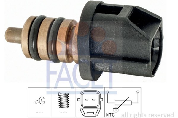 Facet Αισθητήρας, θερμοκρ. Καυσίμου - 7.3383