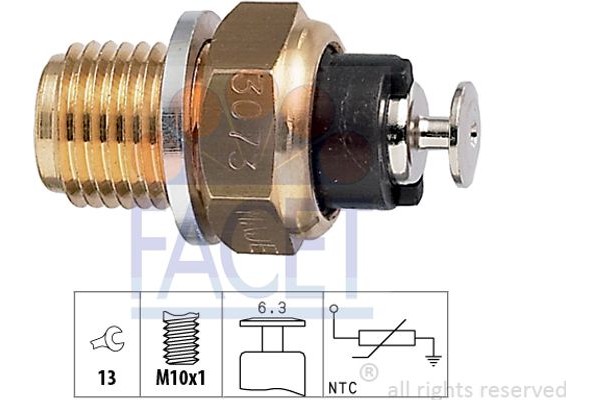 Facet Αισθητήρας, θερμοκρ. Ψυκτικού Υγρού - 7.3073