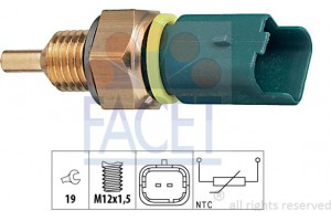 Facet Αισθητήρας, θερμοκρ. Ψυκτικού Υγρού - 7.3276