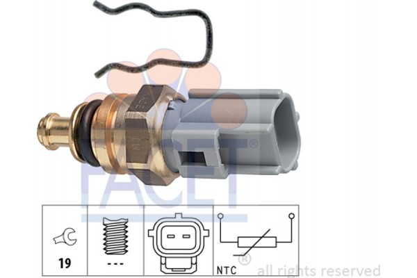 Facet Αισθητήρας, θερμοκρ. Ψυκτικού Υγρού - 7.3285