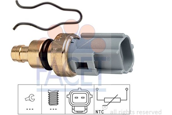 Facet Αισθητήρας, θερμοκρ. Ψυκτικού Υγρού - 7.3302