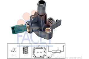 Facet Αισθητήρας, θερμοκρ. Ψυκτικού Υγρού - 7.3318
