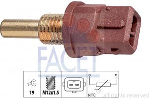 Facet Αισθητήρας, Θερμοκρασία Λαδιού - 7.3248