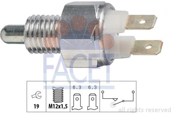 Facet Διακόπτης, Φώτα Όπισθεν - 7.6029