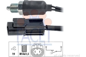 Facet Διακόπτης, Φώτα Όπισθεν - 7.6116