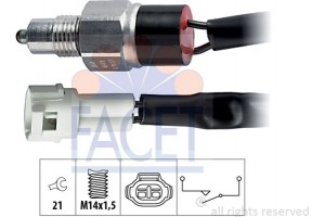 Facet Διακόπτης, Φώτα Όπισθεν - 7.6119