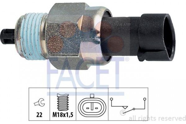 Facet Διακόπτης, Φώτα Όπισθεν - 7.6142