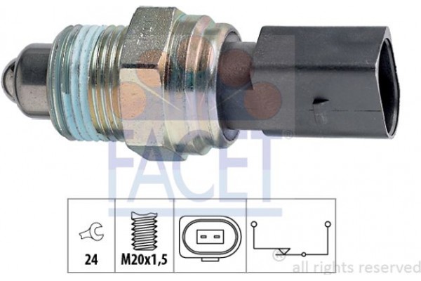 Facet Διακόπτης, Φώτα Όπισθεν - 7.6205