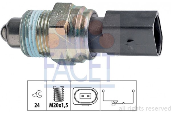 Facet Διακόπτης, Φώτα Όπισθεν - 7.6205