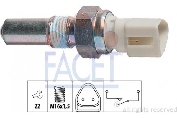 Facet Διακόπτης, Φώτα Όπισθεν - 7.6212