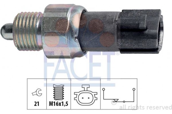 Facet Διακόπτης, Φώτα Όπισθεν - 7.6232