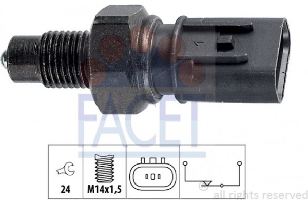 Facet Διακόπτης, Φώτα Όπισθεν - 7.6235