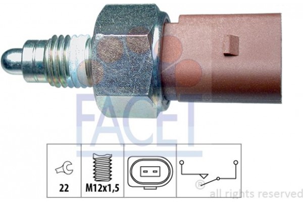 Facet Διακόπτης, Φώτα Όπισθεν - 7.6266