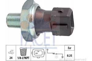 Facet Διακόπτης Πίεσης Λαδιού - 7.0091