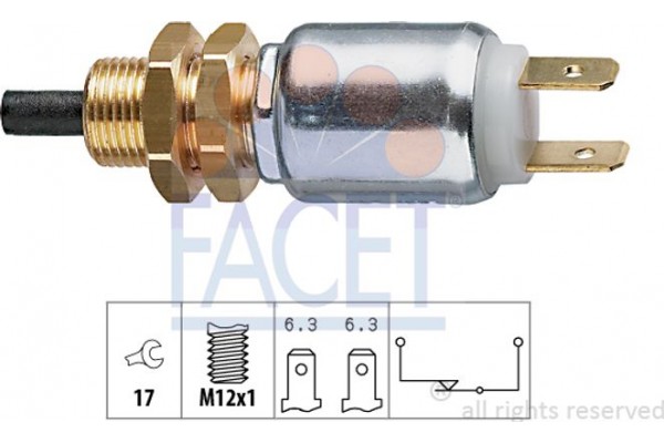 Facet Διακόπτης Των Φώτων Φρένων - 7.1014