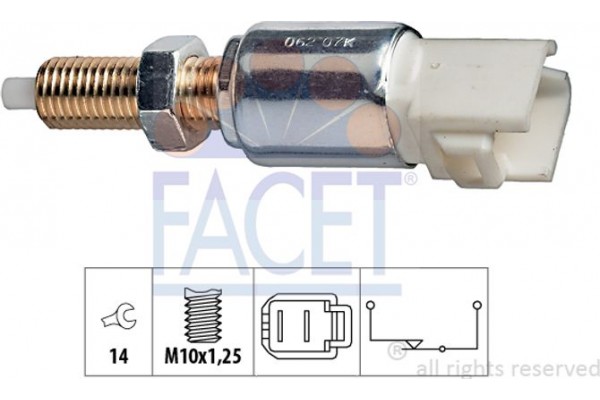 Facet Διακόπτης Των Φώτων Φρένων - 7.1062