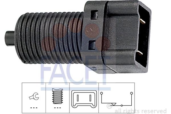 Facet Διακόπτης Των Φώτων Φρένων - 7.1075
