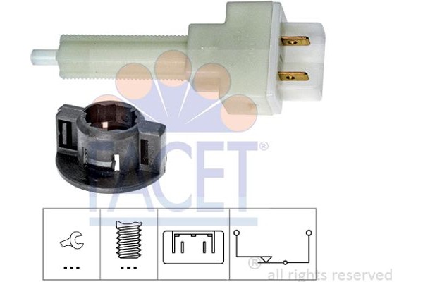 Facet Διακόπτης Των Φώτων Φρένων - 7.1129