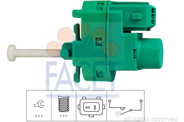 Facet Διακόπτης Των Φώτων Φρένων - 7.1137