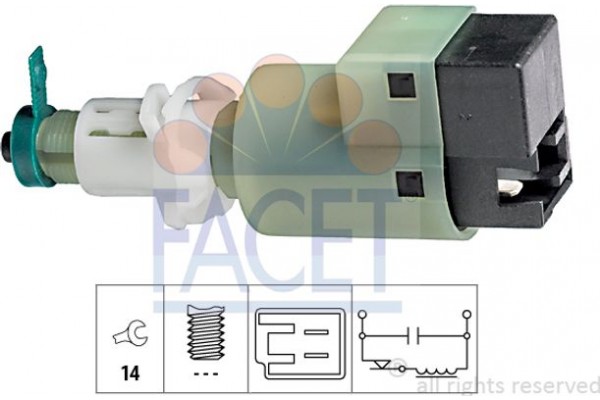 Facet Διακόπτης Των Φώτων Φρένων - 7.1145