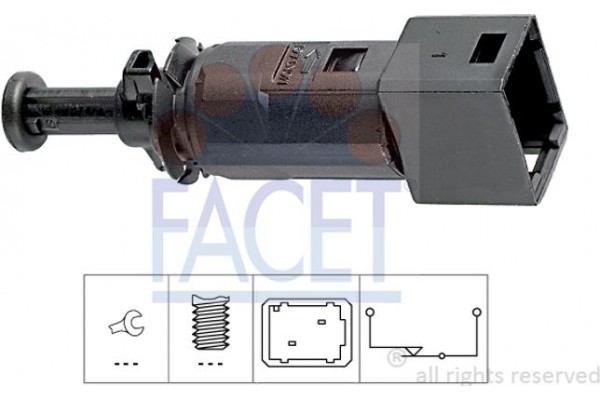 Facet Διακόπτης Των Φώτων Φρένων - 7.1148