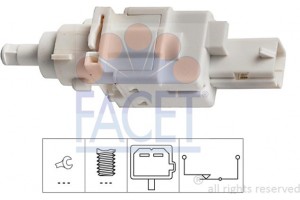 Facet Διακόπτης Των Φώτων Φρένων - 7.1179
