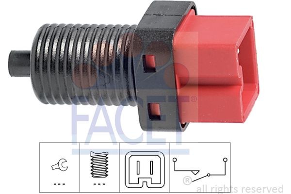 Facet Διακόπτης Των Φώτων Φρένων - 7.1184