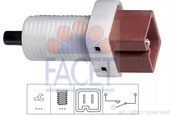 Facet Διακόπτης Των Φώτων Φρένων - 7.1192