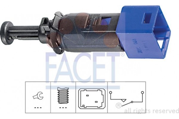 Facet Διακόπτης Των Φώτων Φρένων - 7.1195