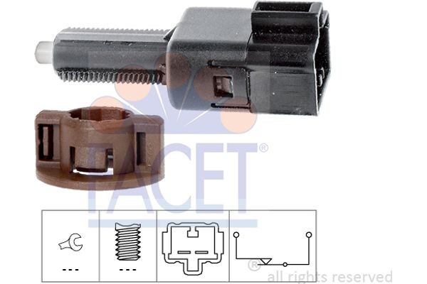 Facet Διακόπτης Των Φώτων Φρένων - 7.1211