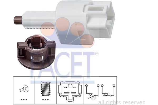 Facet Διακόπτης Των Φώτων Φρένων - 7.1212