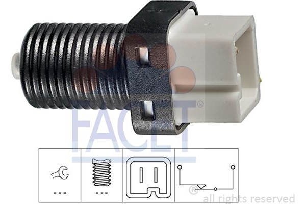 Facet Διακόπτης Των Φώτων Φρένων - 7.1217