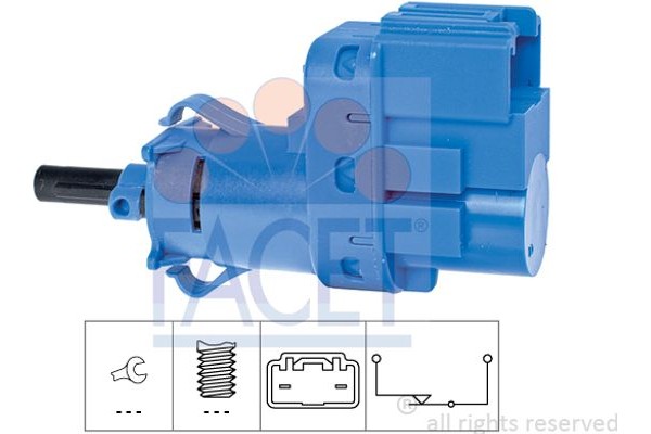 Facet Διακόπτης Των Φώτων Φρένων - 7.1244