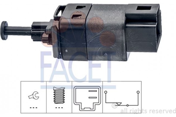 Facet Διακόπτης Των Φώτων Φρένων - 7.1251