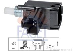 Facet Διακόπτης Των Φώτων Φρένων - 7.1257