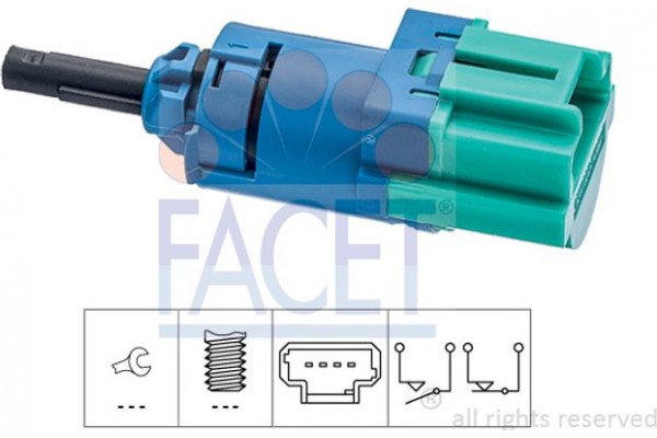 Facet Διακόπτης Των Φώτων Φρένων - 7.1286