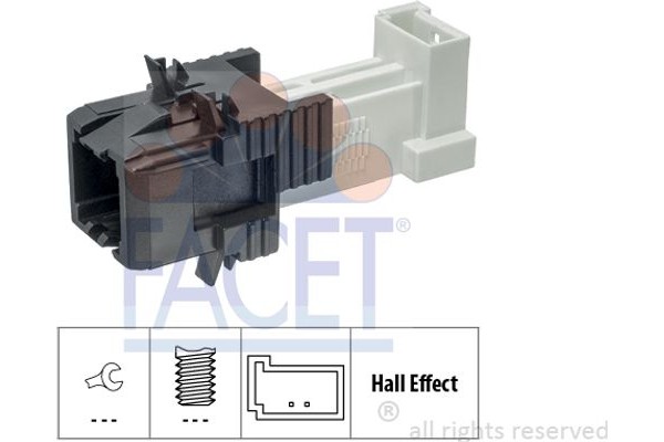 Facet Διακόπτης Των Φώτων Φρένων - 7.1312