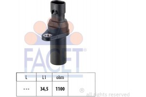 Facet Σηματοδ. παλμών, στροφ. Άξονας - 9.0378