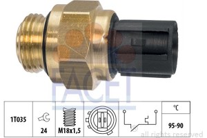 Facet Θερμικός διακόπτης, Βεντιλατέρ Ψυγείου - 7.5196