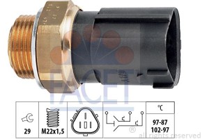 Facet Θερμικός διακόπτης, Βεντιλατέρ Ψυγείου - 7.5690