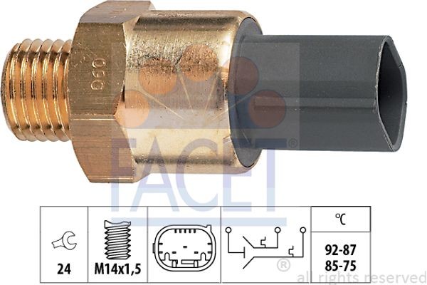 Facet Θερμικός διακόπτης, Βεντιλατέρ Ψυγείου - 7.5691