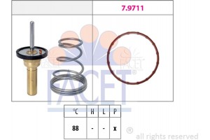 Facet Θερμοστάτης, Ψυκτικό Υγρό - 7.8798