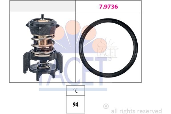 Facet Θερμοστάτης, Ψυκτικό Υγρό - 7.8933
