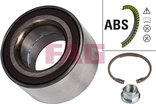 Fag Σετ Ρουλεμάν Τροχών - 713 6162 50 Fag Σετ Ρουλεμάν Τροχών - 713 6162 50