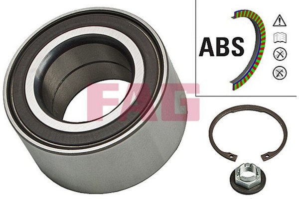 Fag Σετ Ρουλεμάν Τροχών - 713 6781 00 Fag Σετ Ρουλεμάν Τροχών - 713 6781 00