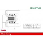 Fag Σετ Ρουλεμάν Τροχών - 713 6105 30