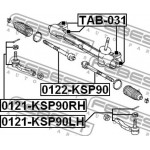 Febest Ακρόμπαρο - 0121-KSP90LH